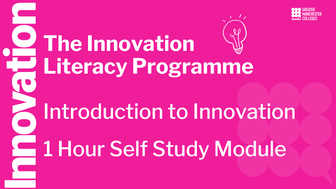 An Introduction To Innovation